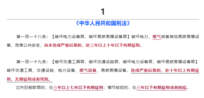 用户自行私拆私改燃气设施，违法！附：涉燃气安全法律法规汇总！(图5)